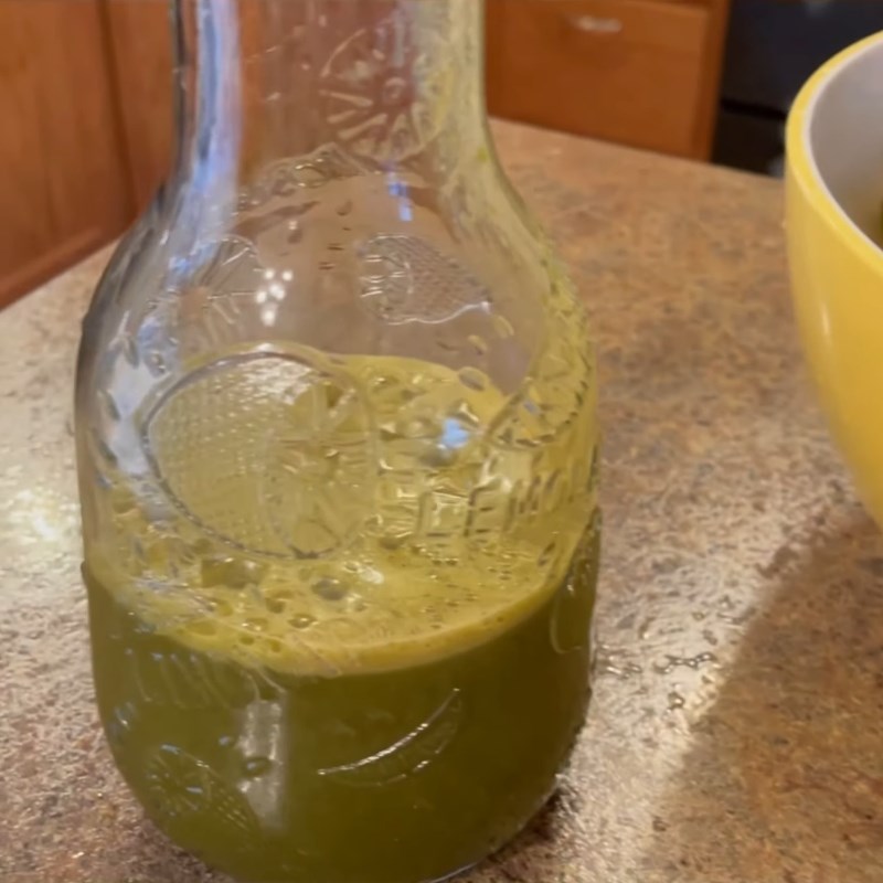 Bước 3 Thành phẩm Nước ép cải cầu vồng cà rốt dâu táo