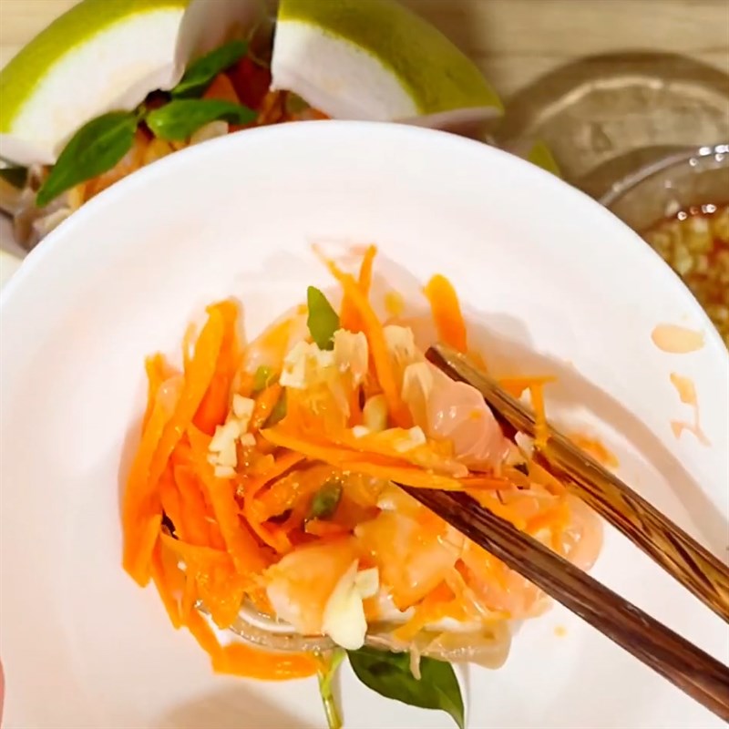 Bước 5 Thành phẩm Gỏi bưởi tai heo