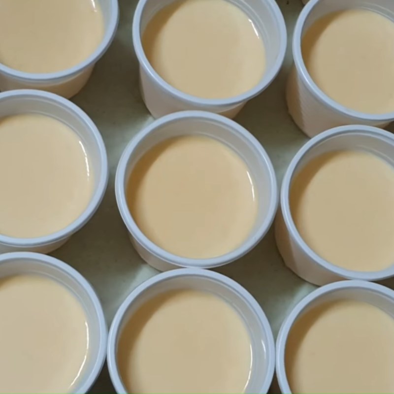 Bước 4 Thành phẩm Sữa chua phô mai vàng