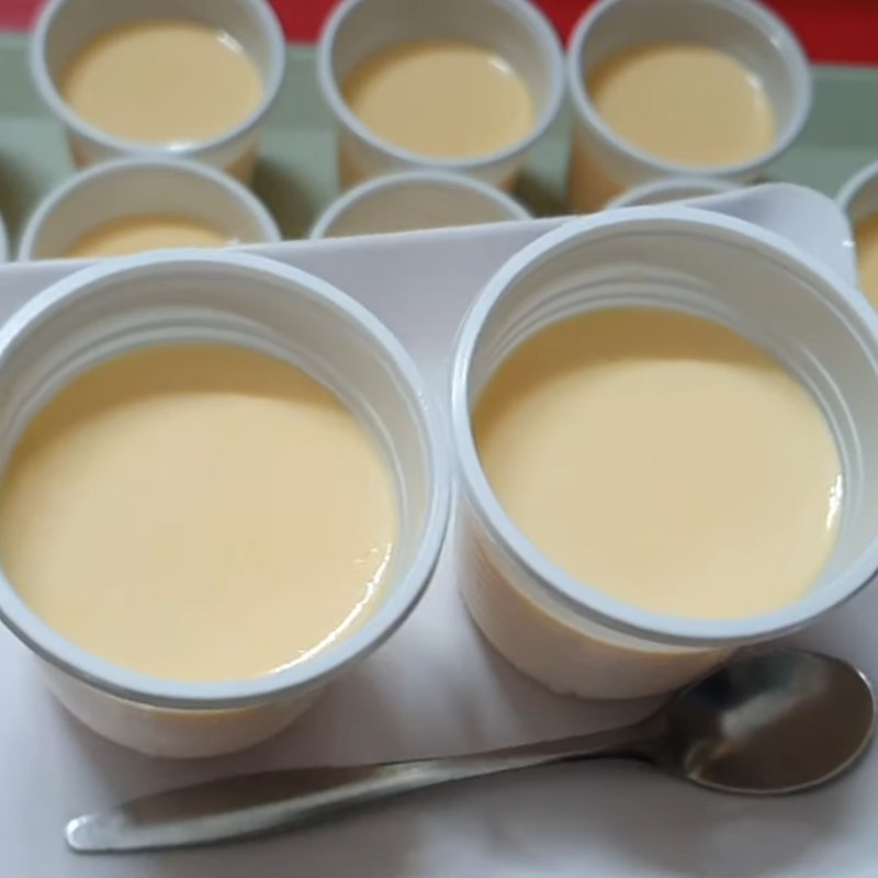 Bước 4 Thành phẩm Sữa chua phô mai vàng