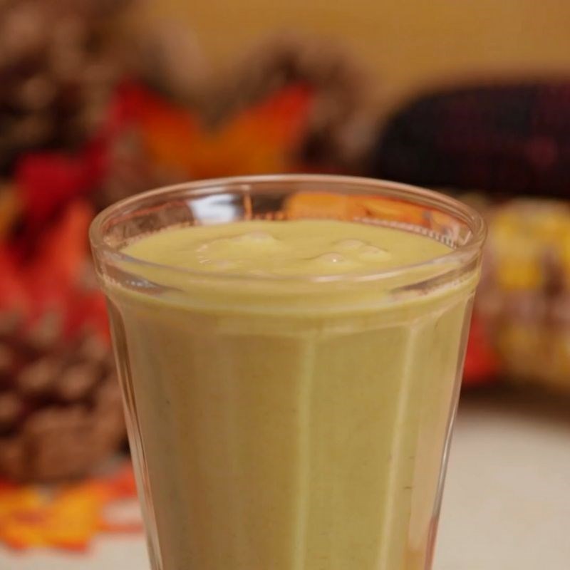 Bước 3 Thành phẩm Sinh tố bắp với chuối