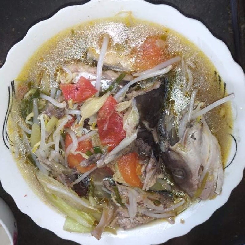 Bước 4 Thành phẩm Canh chua cá ba sa