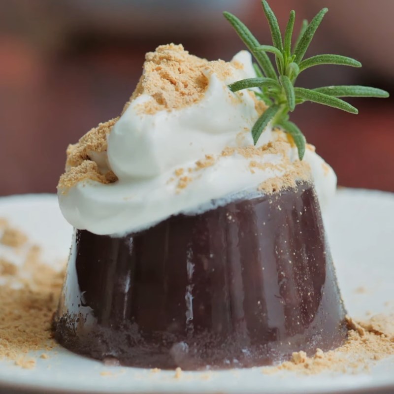 Bước 4 Thành phẩm Pudding đậu đỏ