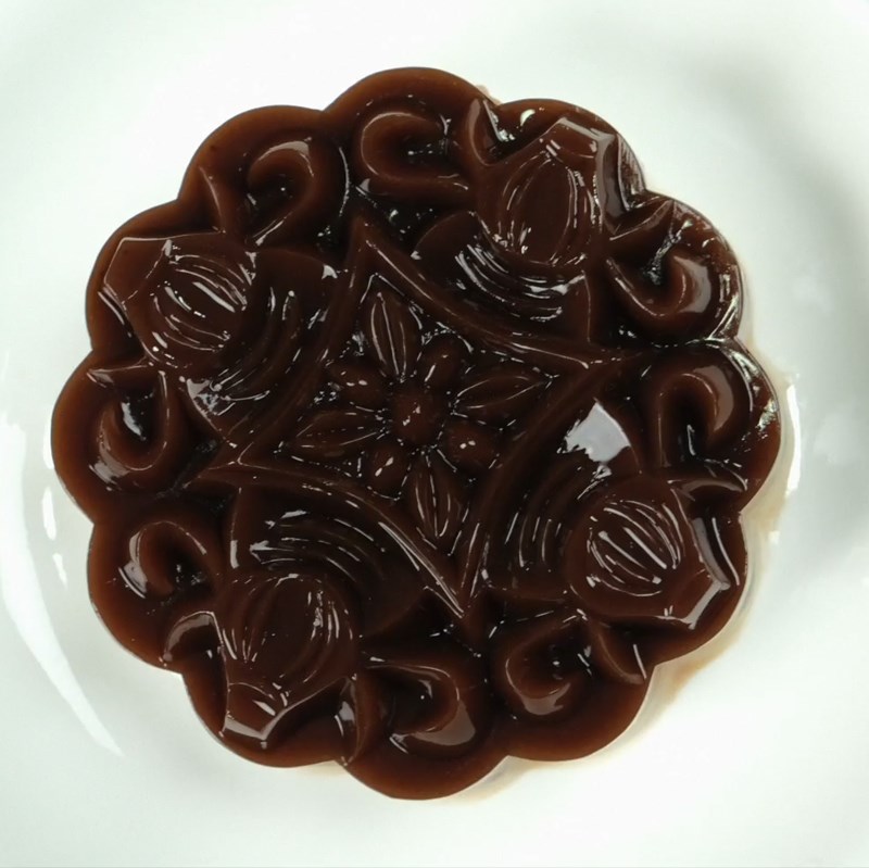Bước 6 Thành phẩm Bánh trung thu rau câu nhân tiramisu