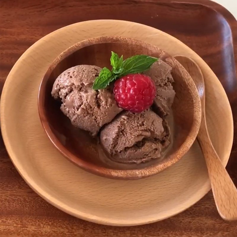 Bước 7 Thành phẩm Kem Ý gelato socola