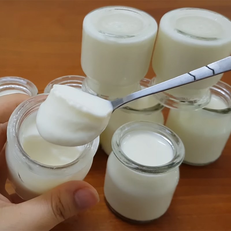 Bước 5 Thành phẩm Sữa chua (yaourt)