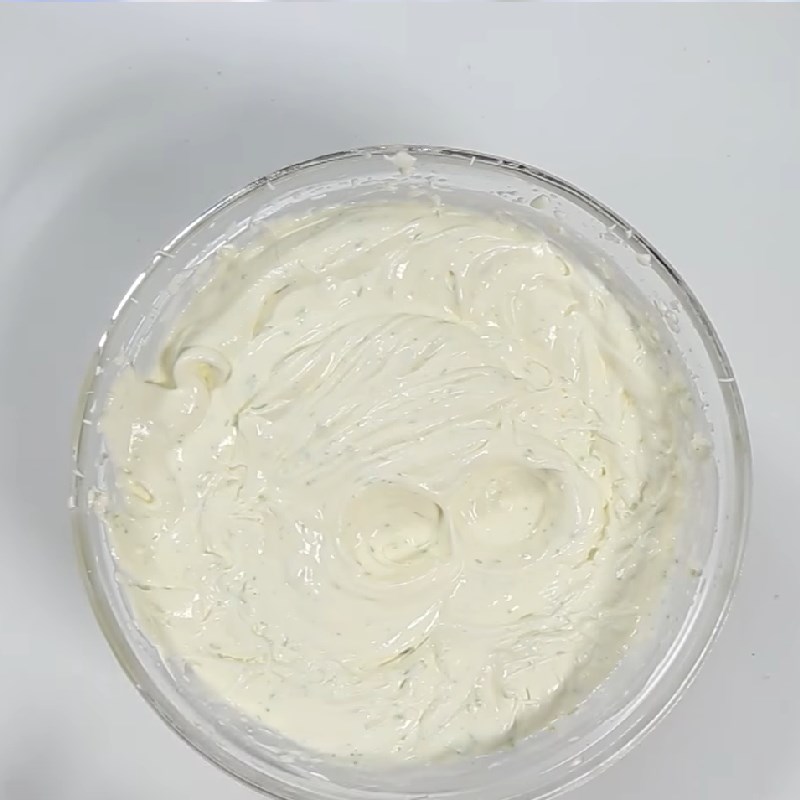 Bước 3 Trộn và làm đông kem sữa chua chanh Kem sữa chua chanh