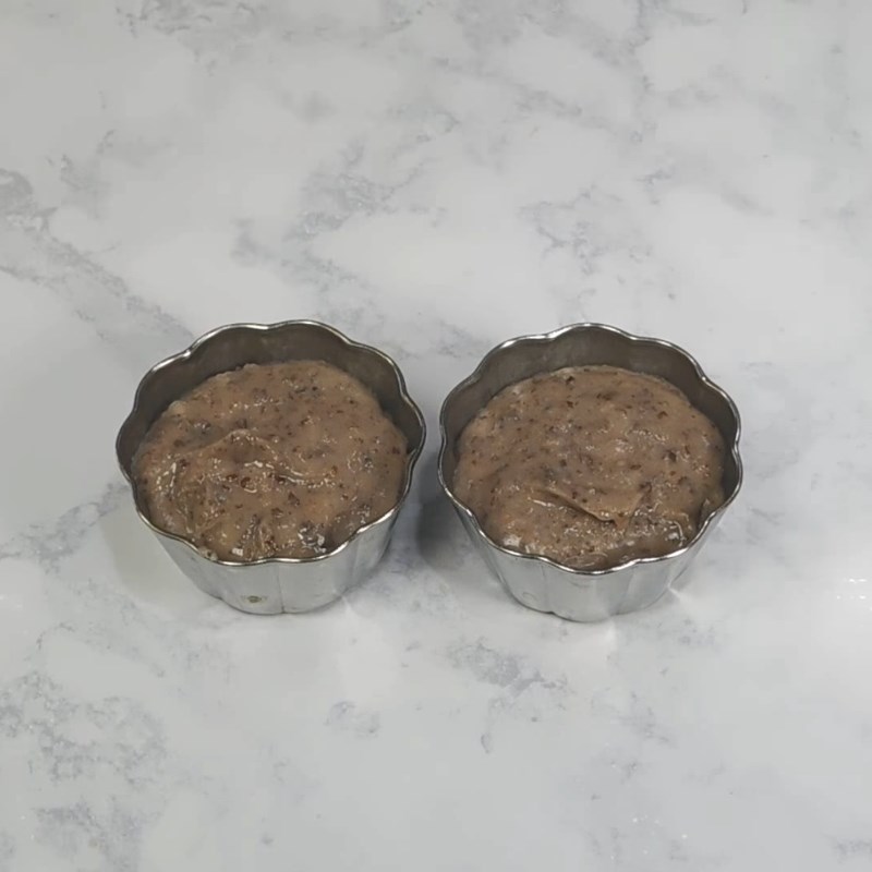 Bước 5 Đổ khuôn và làm đông pudding Pudding đậu đỏ nước cốt dừa