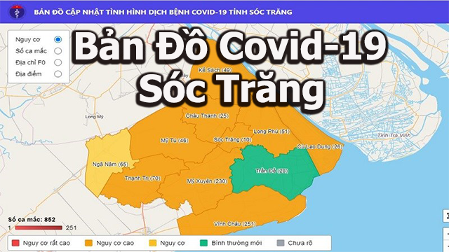 Đừng lo lắng về Covid-19 khi tham quan Sóc Trăng, vì bản đồ Covid-19 mới nhất năm 2024 sẽ giúp bạn dễ dàng tìm hiểu về những nơi an toàn để tham quan và lưu trú. Với những thông tin đáng tin cậy và được cập nhật thường xuyên, bạn có thể yên tâm khám phá thành phố đầy sức sống này.