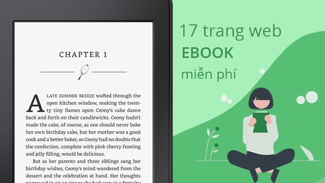 18 Trang Web Download, Tải Ebooks Miễn Phí Cho Người Mê Đọc Sách