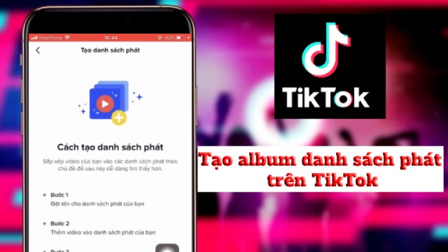 Cách tạo album danh sách phát trên TikTok cực đơn giản