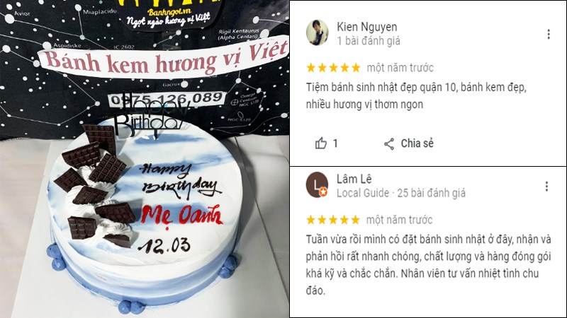 Tiệm Bánh Kem Hương Vị Việt