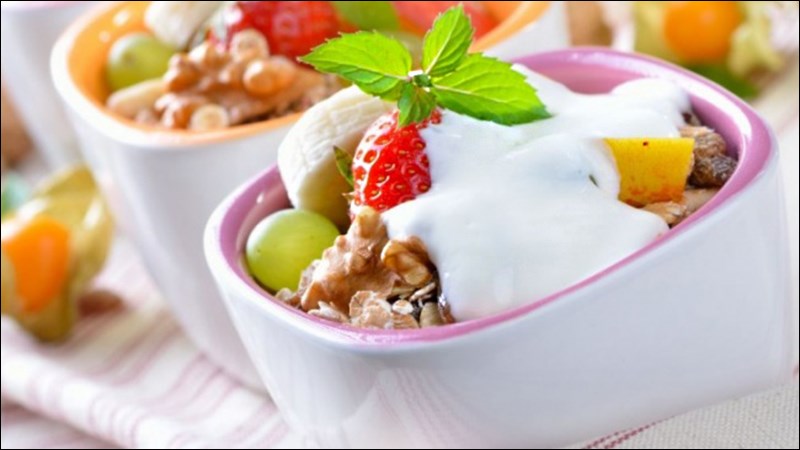 Ca cao tươi dầm trái cây