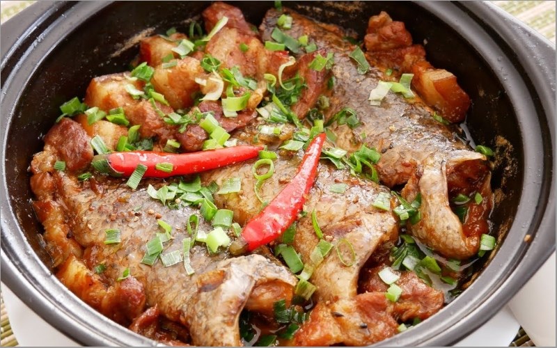 Cá rô kho tiêu