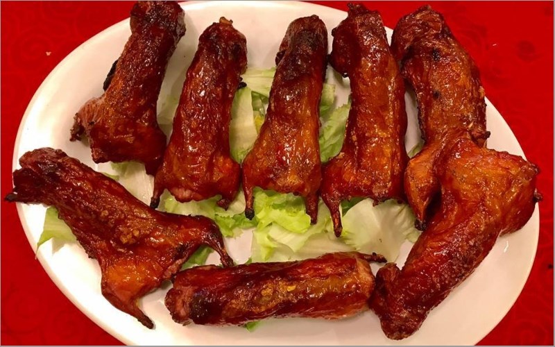 Chuột đồng nướng lu 