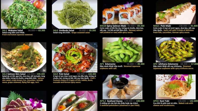 Nhà hàng Ichihana Sushi 