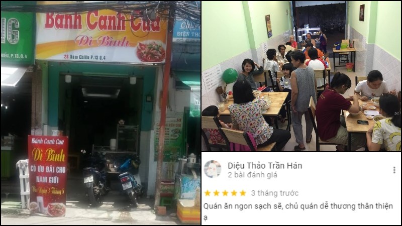 Quán Bánh Canh Cua Dì Bình 