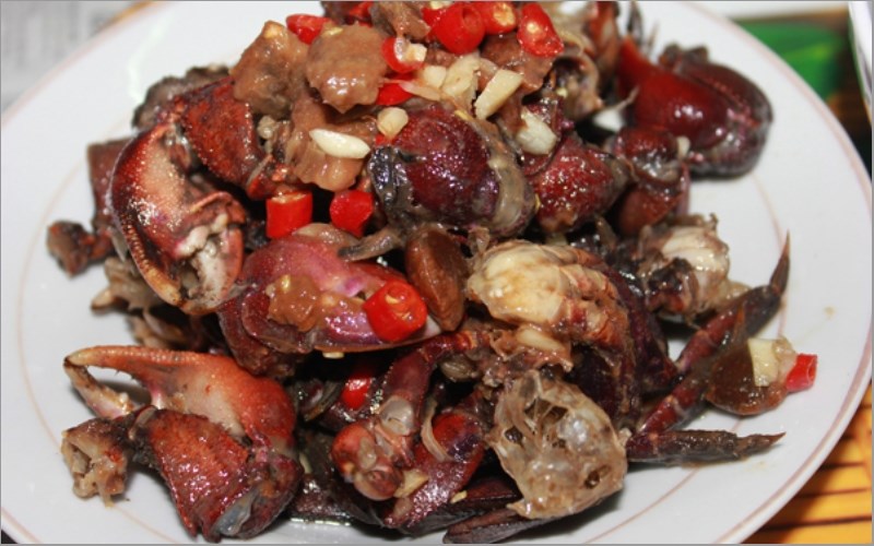 Ba khía muối 