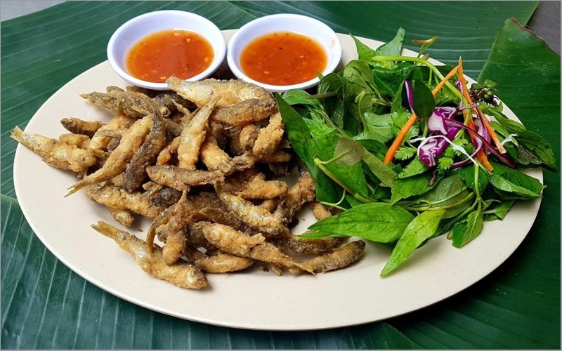 Cá linh chiên giòn