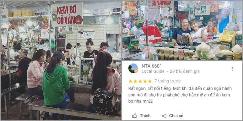 Quán Kem bơ cô Vân 