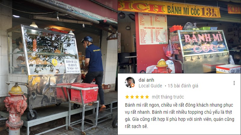 Quán Bánh Mì Cóc Cô Bích