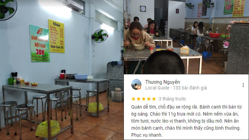 Quán Bánh canh tôm bột gạo