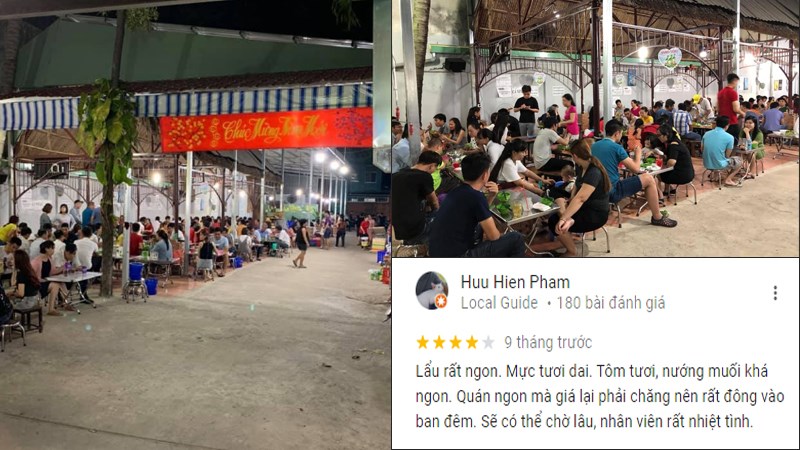 Quán Lẩu ếch Sáu Hiếu