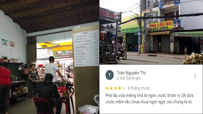 Quán Phá lấu bò cây Trâm