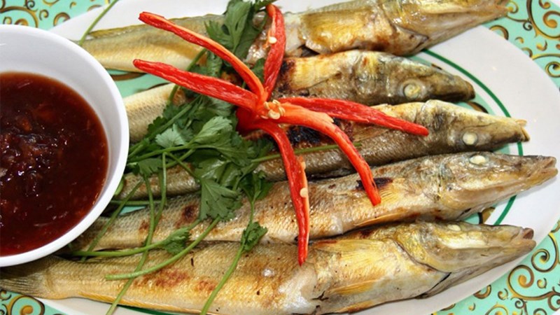 Cá đục nướng