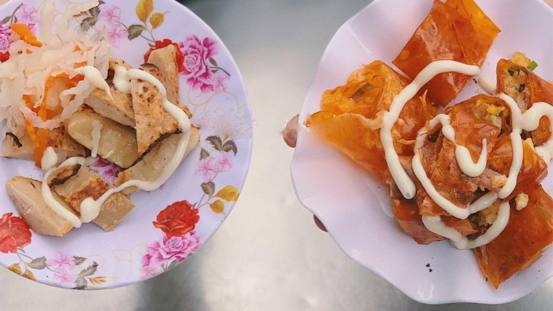 Bánh tchũm cuốn nắn dẻo