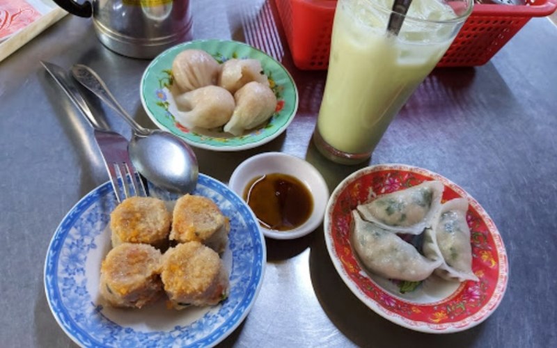Món ăn tại Quán Há cảo & Xíu mại 