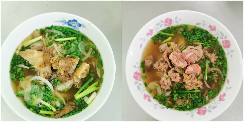 Món ăn tại Quán Phở Phú Vương 