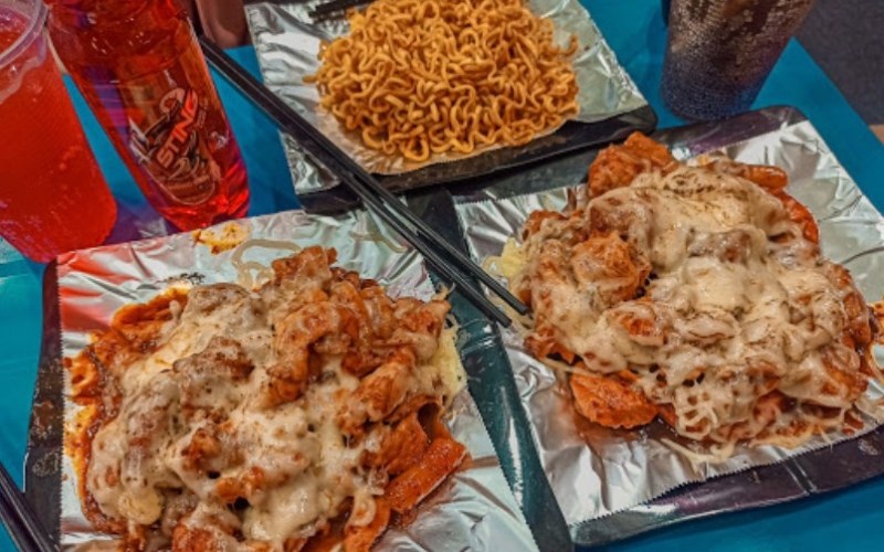 Món ăn tại Quán Gà Cay Ôri Cheese (1)