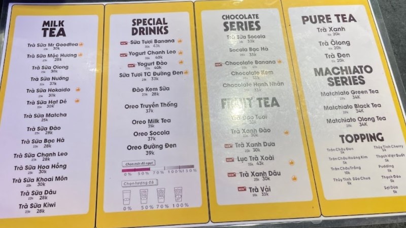 Quán Mr Good Tea 