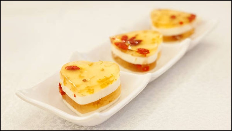 Pudding thạch dừa