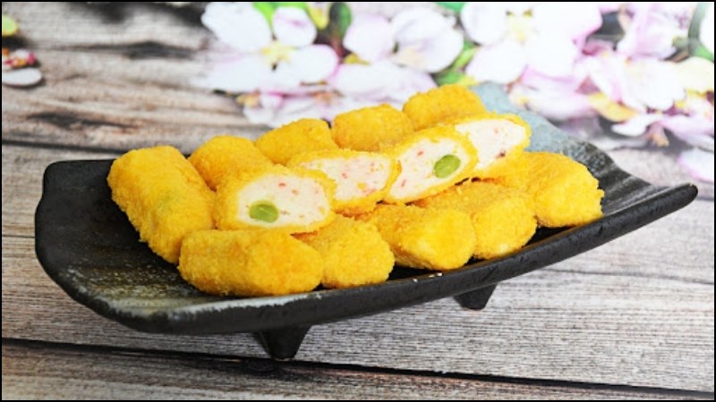 Chả giò cá hồi