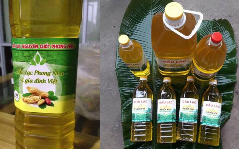 Dầu lạc nguyên chất
