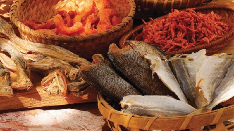 Hải sản khô