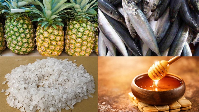 Nguyên liệu món ăn mắm cá nục