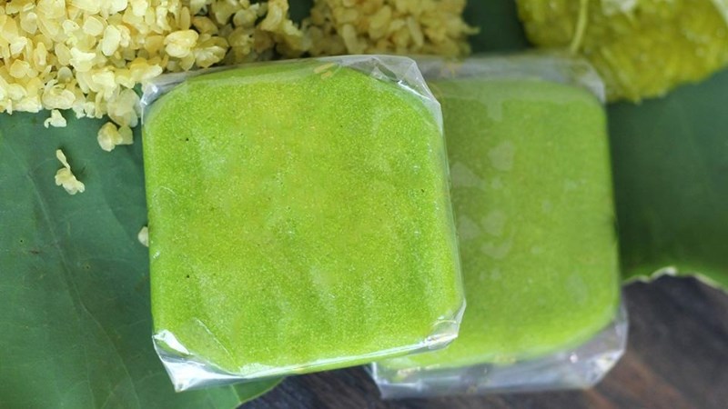 Bánh cốm nếp dẻo