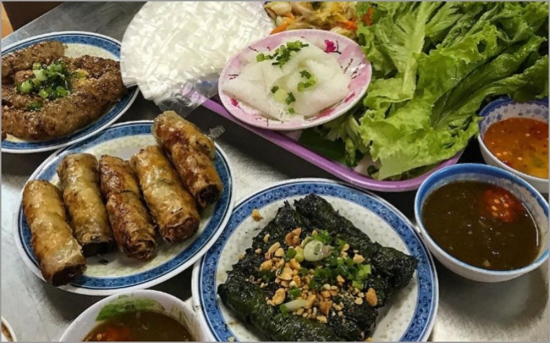 Món ăn tại Quán Ăn Cô Liêng