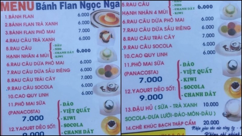 Quán Flan Ngọc Nga 