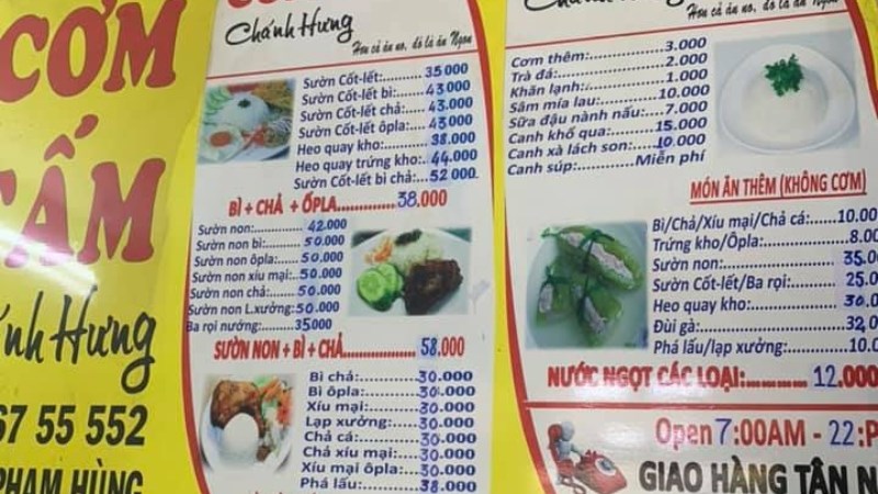 Quán Cơm Tấm Chánh Hưng 