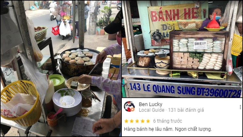 Quán Bánh hẹ Lê Quang Sung 