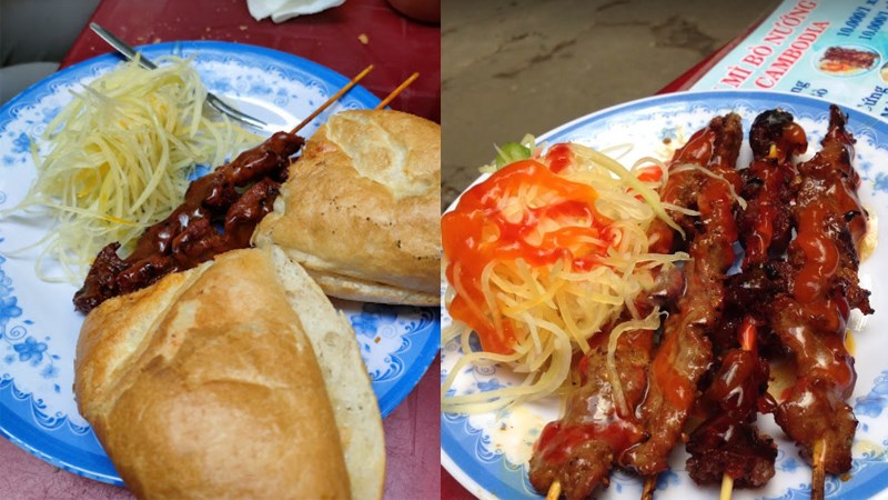 Quán A Tùng Bánh Mì Bò Nướng Bơ Campuchia
