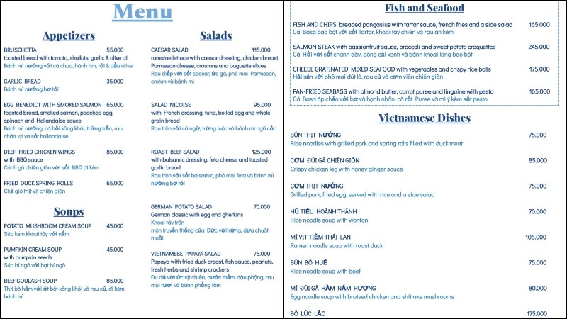 Nhà hàng Mai Sen Bistro 