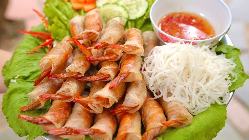 Chả ram tôm đất