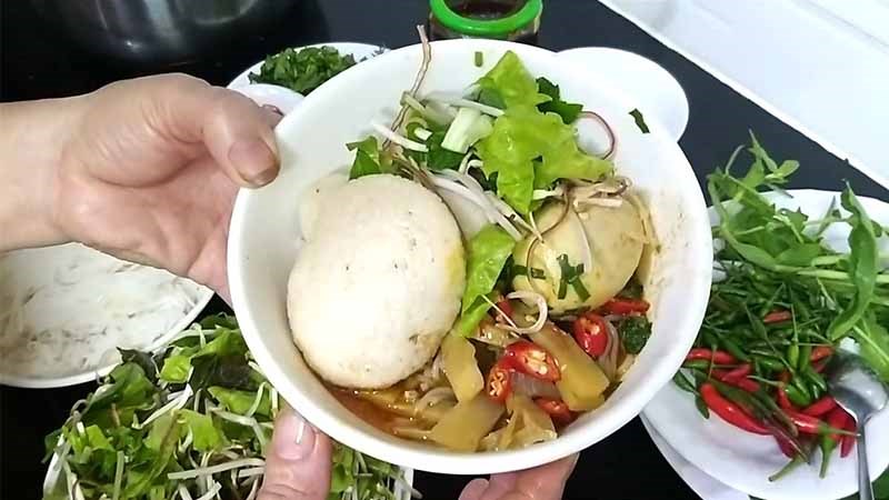 Bún mắm cua