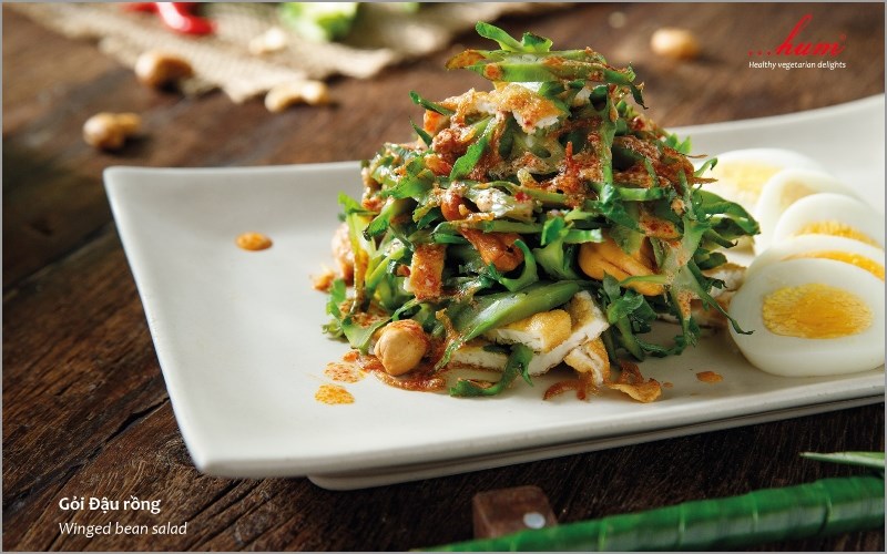 Món ăn tại Nhà hàng Hum Vegetarian 