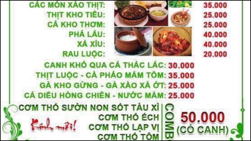 Quán Cơm Gà A Thòn 